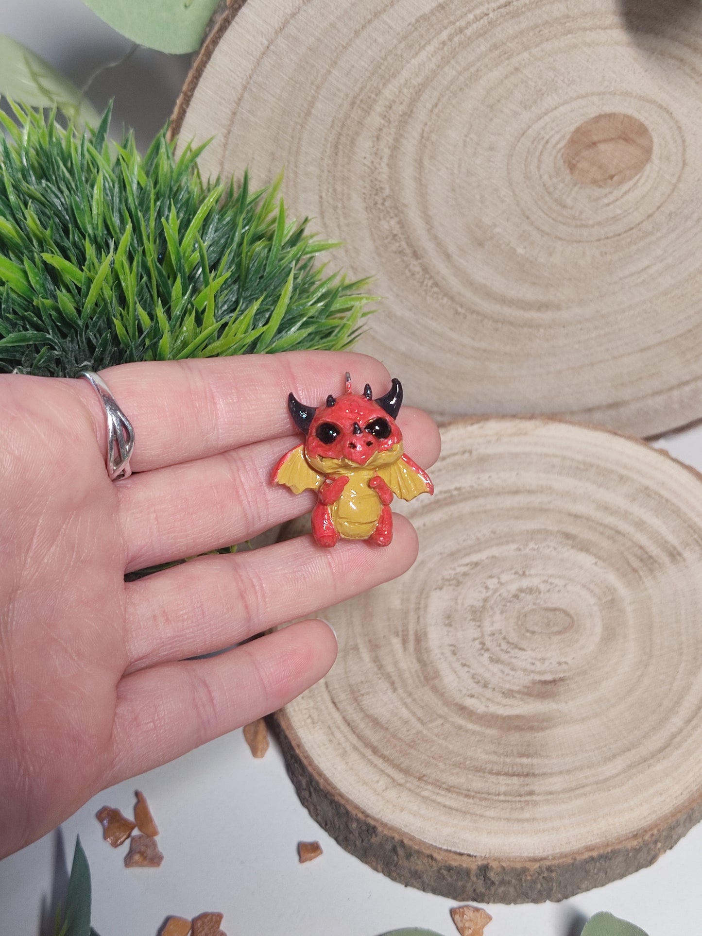 Cute Dragons Keychain -Clay- 🐲