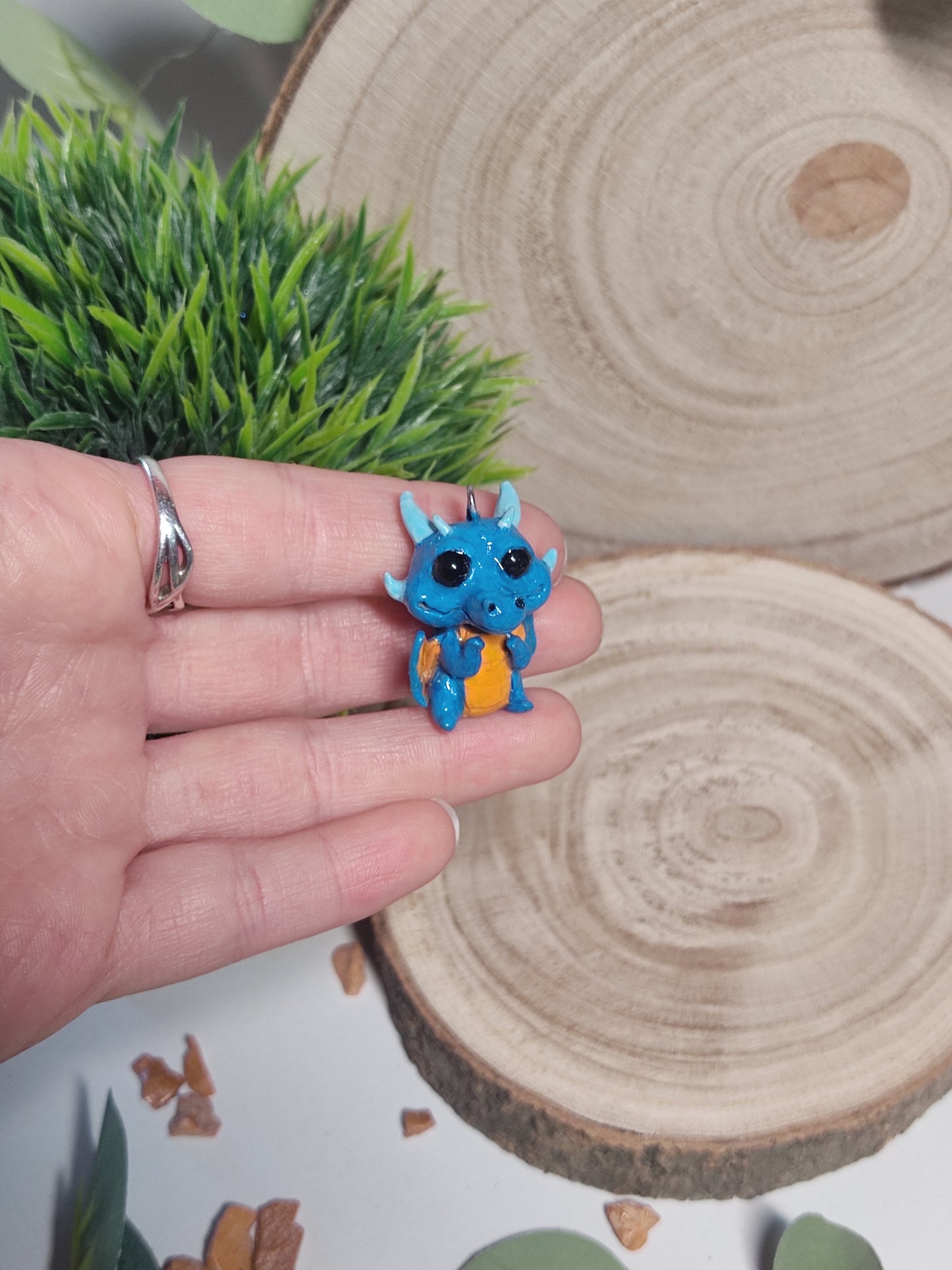 Cute Dragons Keychain -Clay- 🐲