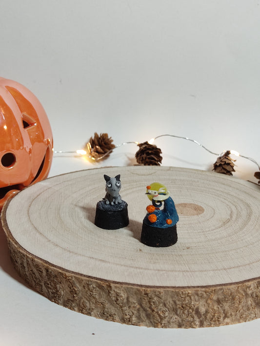 Miniature handmade diorama -Polymer Clay