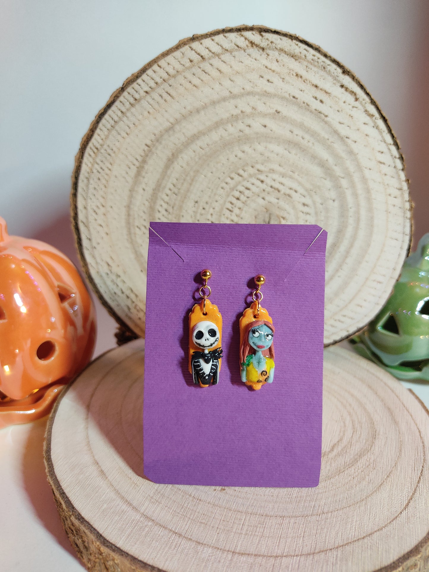 Jack & Sally Handmade Earrings