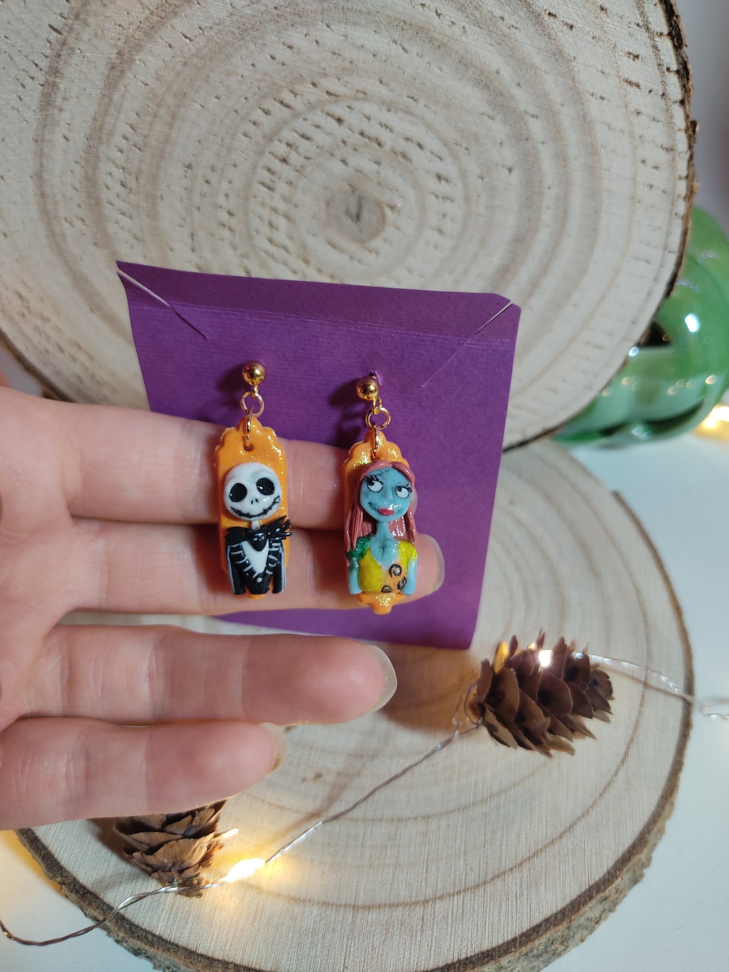 Jack & Sally Handmade Earrings