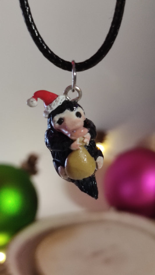 Christmas Niffler Handmade Necklace