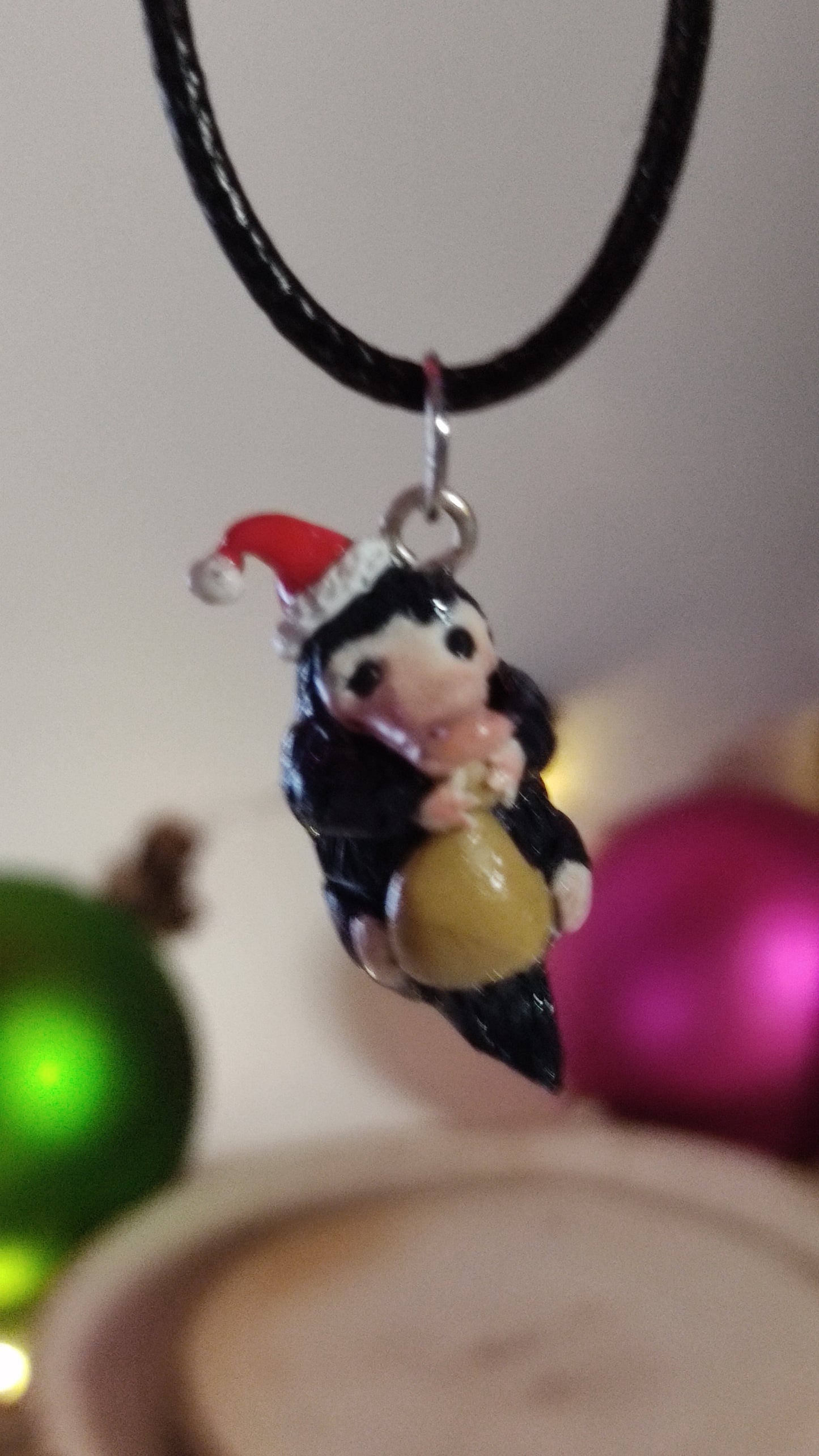 Christmas Niffler Handmade Necklace