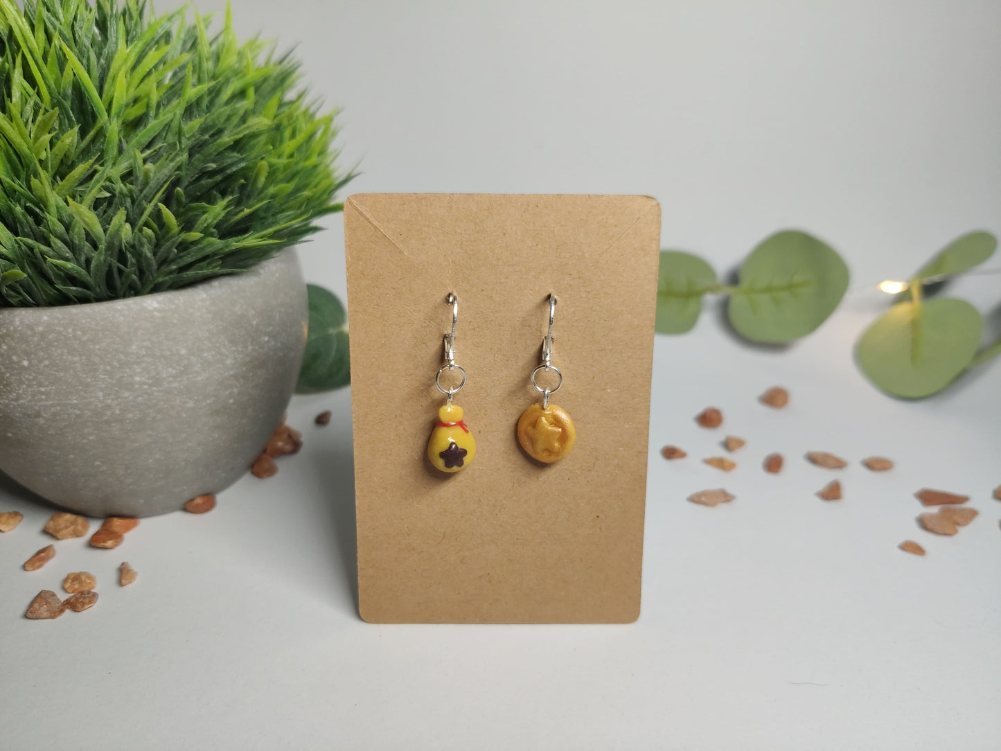 Animal Crossing Polymer Clay earrings