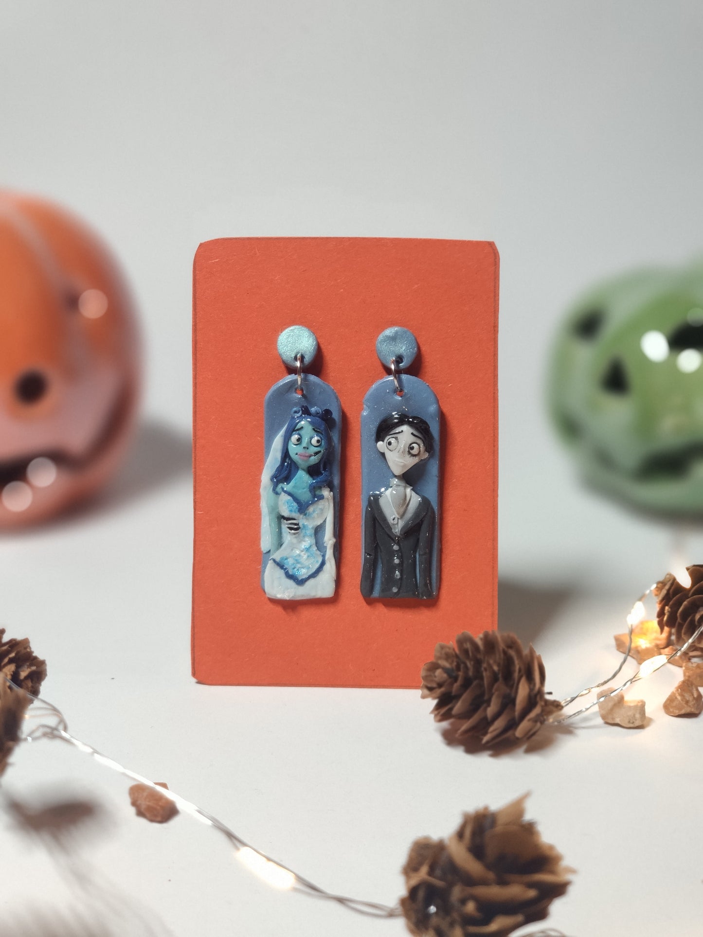 Corpse Bride Couple Earrings