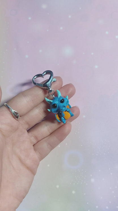 Cute Dragons Keychain -Clay- 🐲